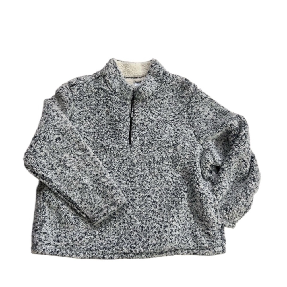 Time and Tru Cozy Sherpa Pull Over